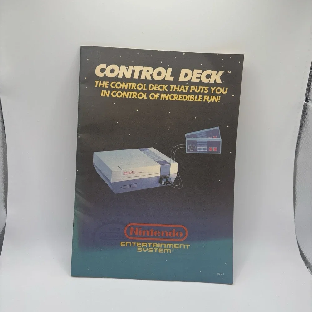 Nintendo NES - Control Deck System Console Instruction Manual Only 1987